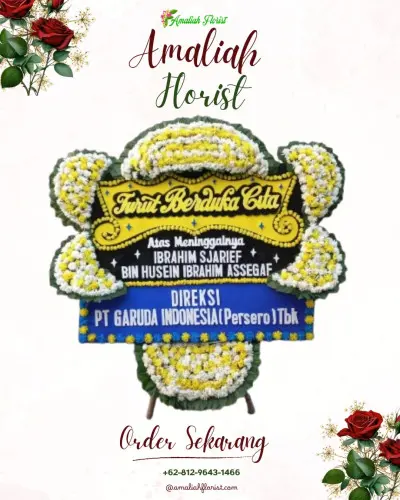Papan Bunga Duka di Samarang