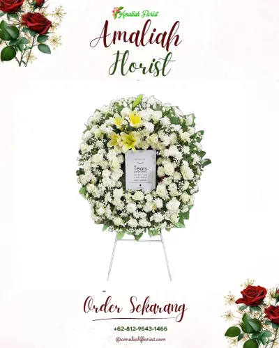 Krans Bunga Duka Cita di Samarang